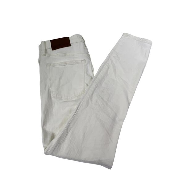 J. Crew Mercantile High Rise Skinny Denim Jeans Size 28 Off White Style G197 - Picture 1 of 11